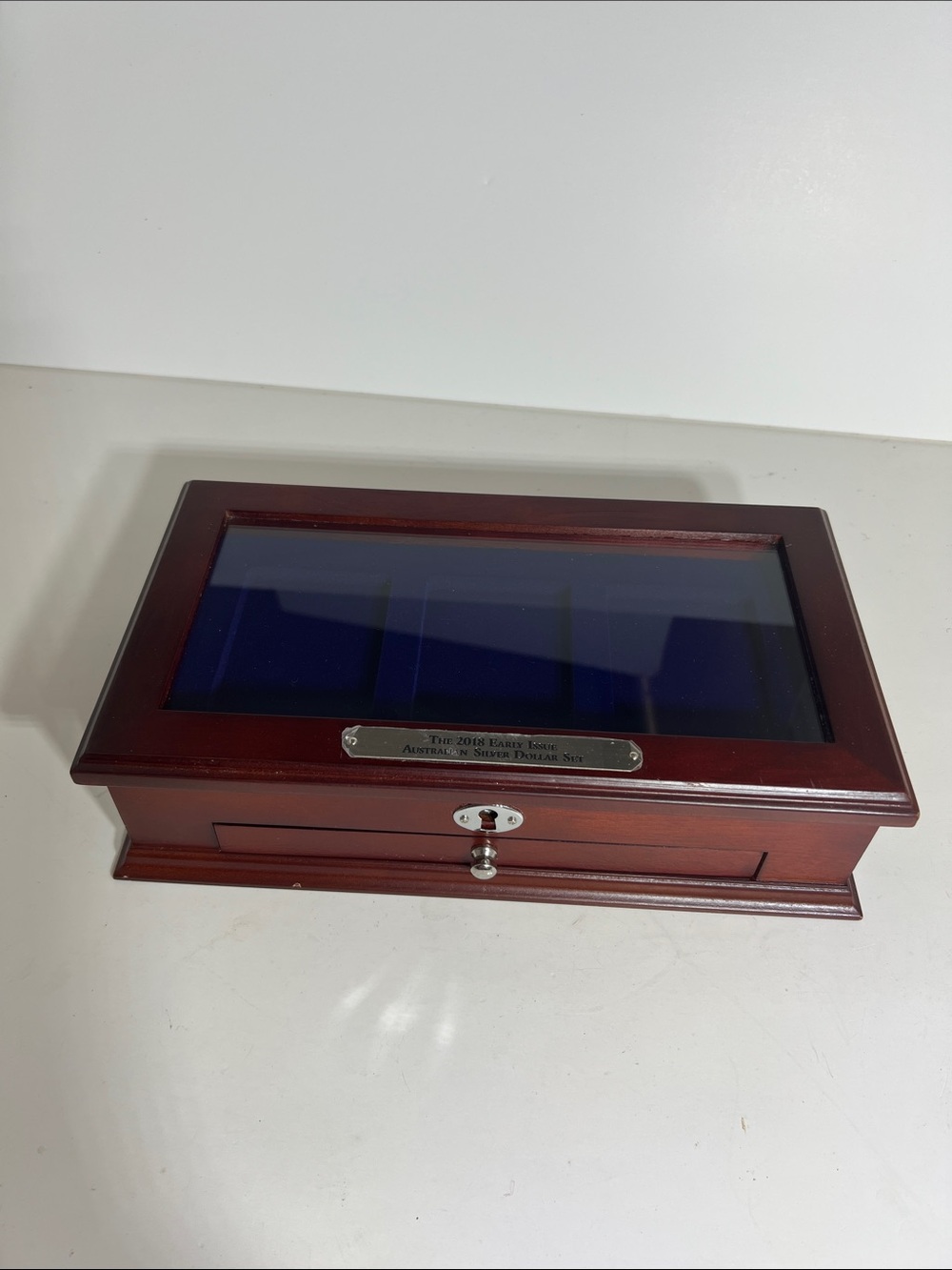 PCS Stamps & Coins Brown Collector Box